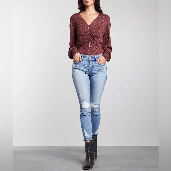 Buckle Denim - Buckle Black Boyfriend Skinny Light Blue Jeans Women’s Size 29